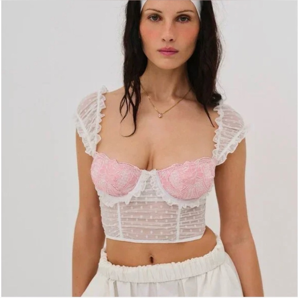 For Love and Lemons Tawny Bustier
